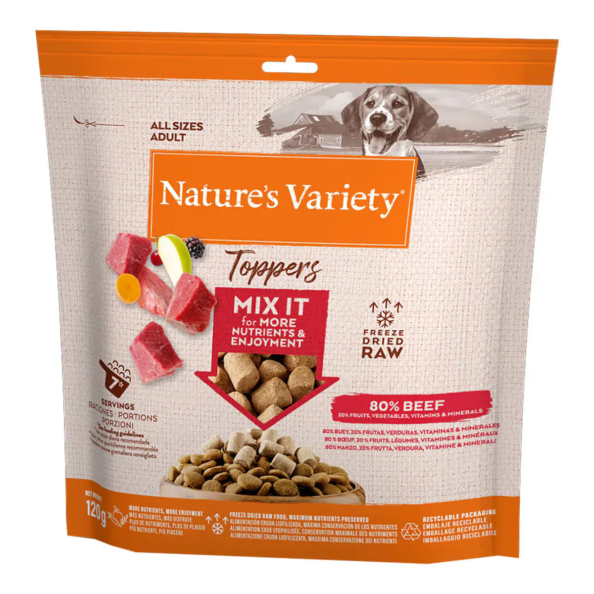 Nature'S Variety Dog Toppers 120 g - Image 2