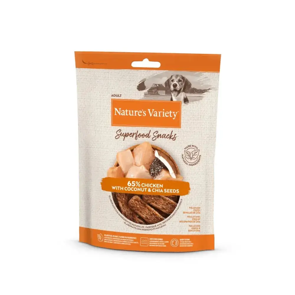 Nature'S Variety Superfood Snacks Naturales para Perros 85 g
