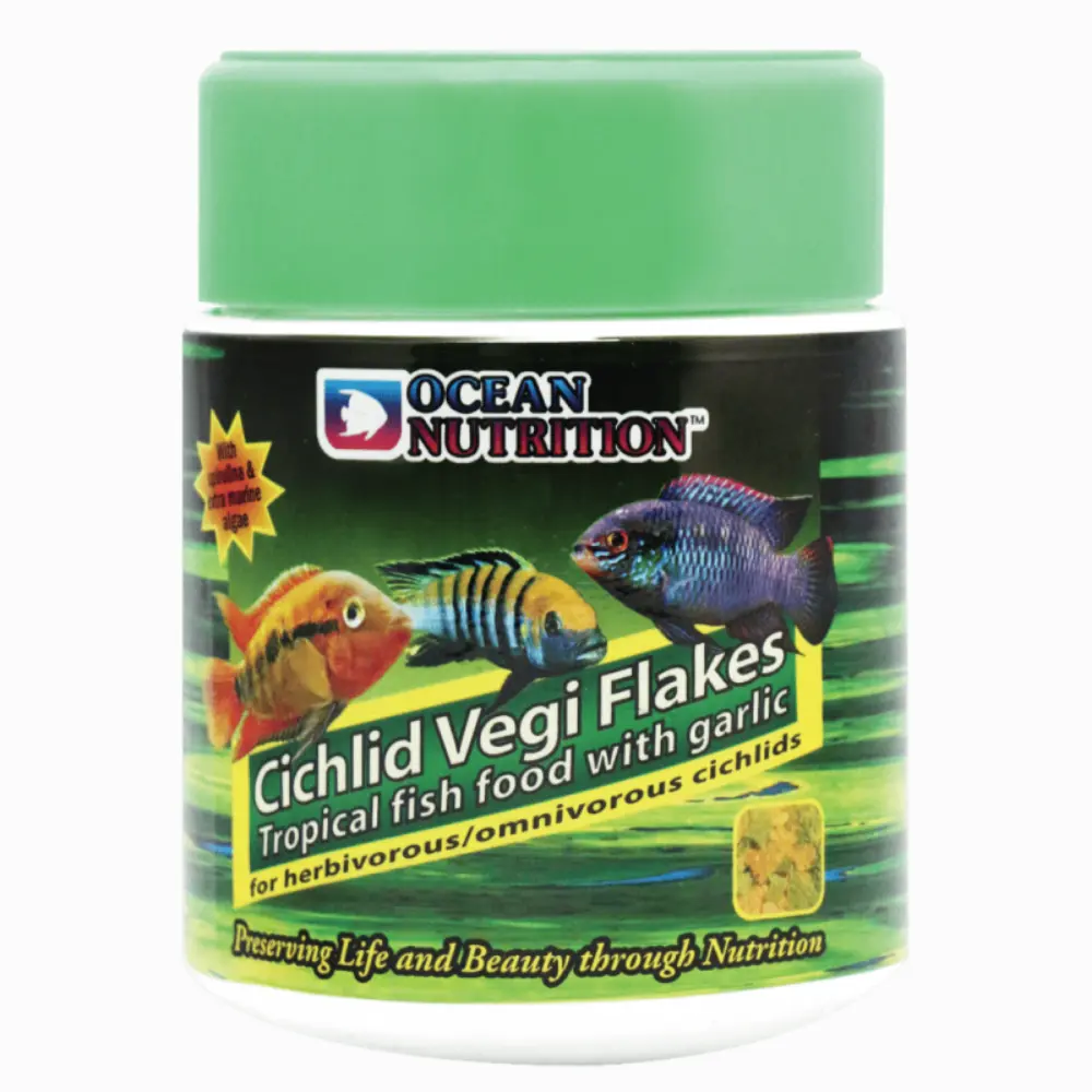 Ocean Nutrition Cichlid Vegi Flake Foods