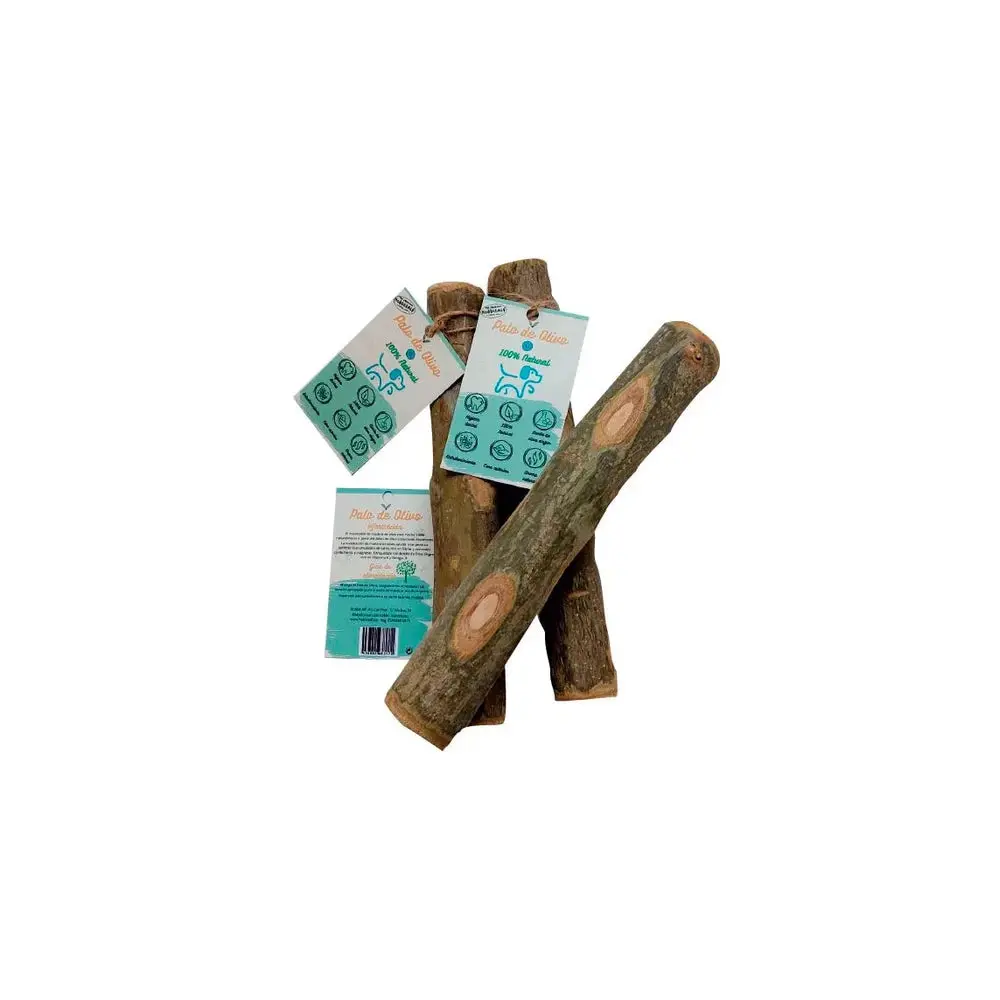 Hobbitalf Palo de Madera de Olivo Snack Natural para Perros