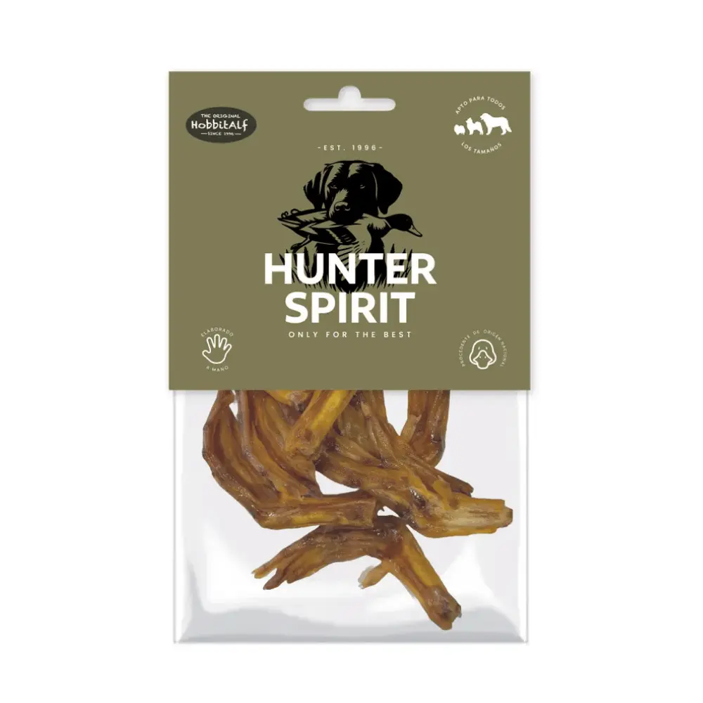 Hobbitalf Patas de Pato 150 g - Snack Natural para Perros