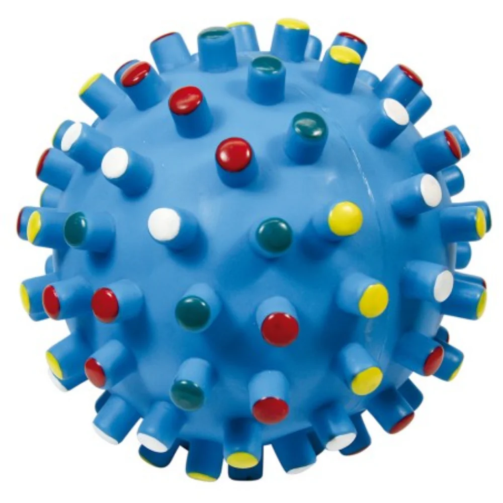 Pelota Vinilo con Puntitas de Colores - Image 2