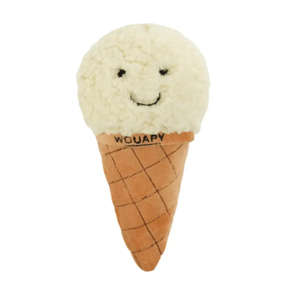Peluche Bola de Helado Juguete para Perros Verano Wouapy