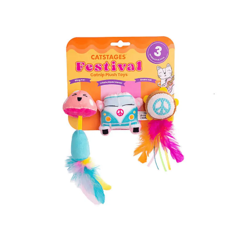 Peluche Catnip Festival Juguete para Gatos Wouapy