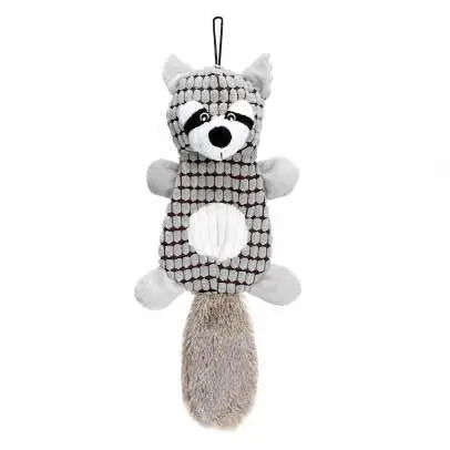 Juguete para Perros Peluche Mapache con Sonido 45 cm Freedog