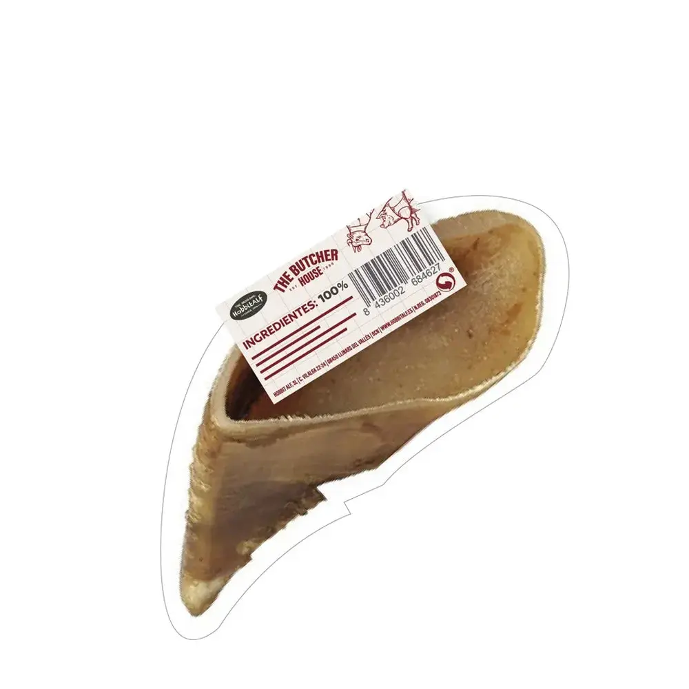 Hobbitalf Pezuña de Ternera Ahumada Snack Natural para Perros