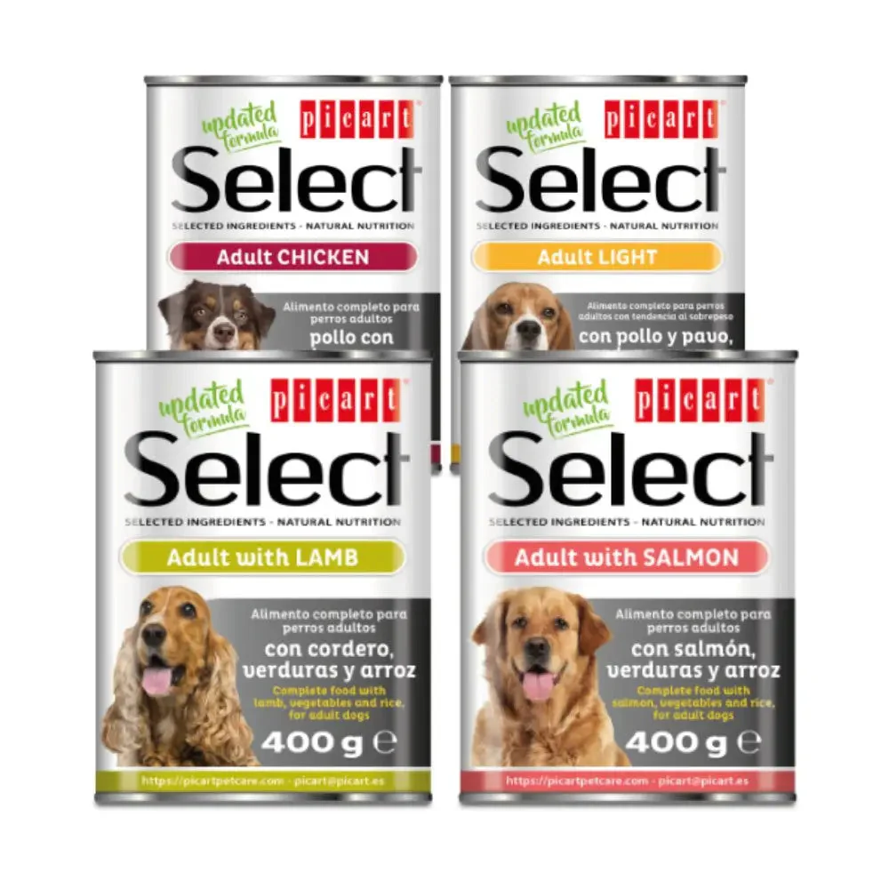 Picart Select Comida Húmeda para Perros | Lata 400 g