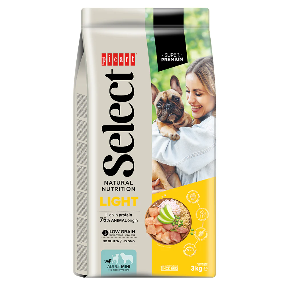 Picart Select Adult Mini Light Pienso para Perros