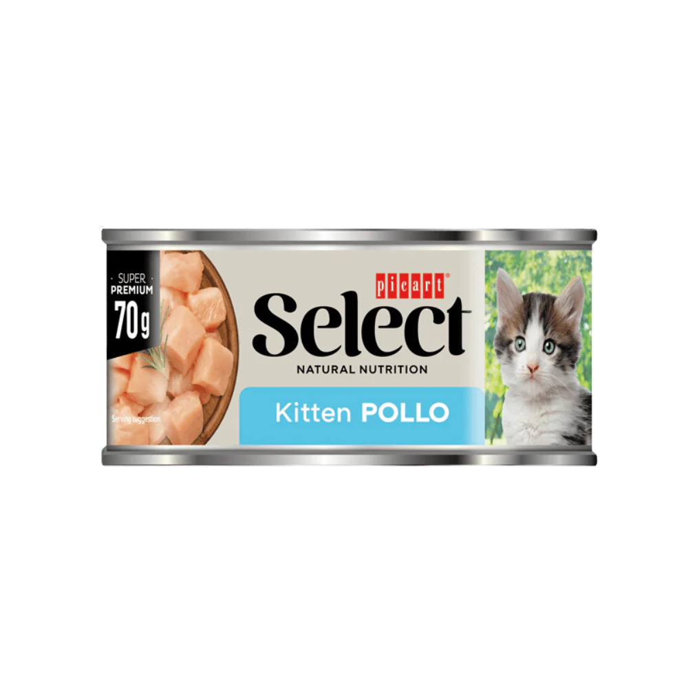 Picart Select Kitten Pollo Comida Húmeda para Gatitos