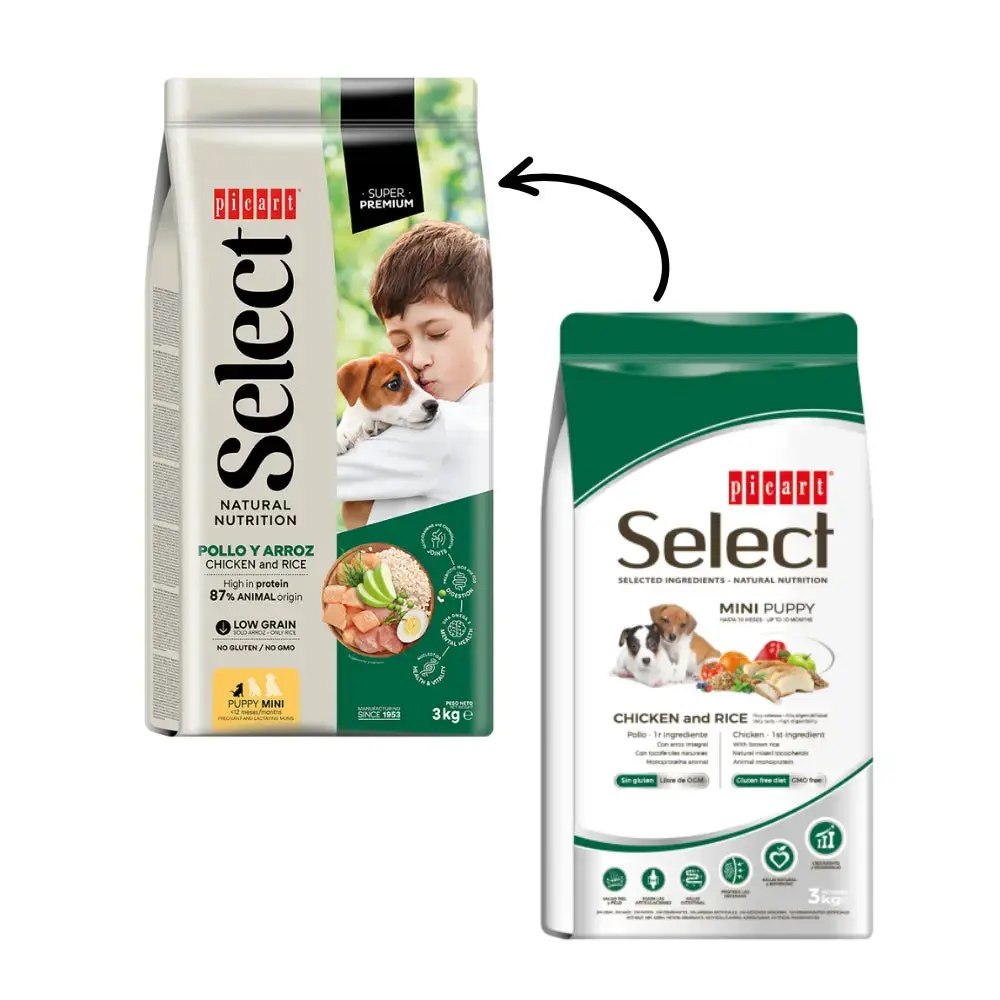 Picart Select Puppy Mini Pienso para Cachorros de Raza Pequeña - Image 2