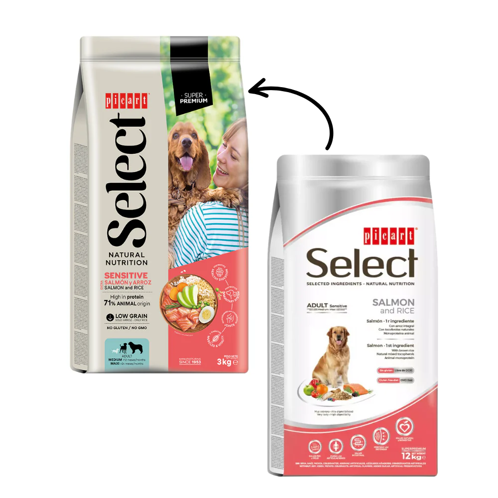 Picart Select Sensitive Extra Salmón & Rice Pienso para Perros - Image 2