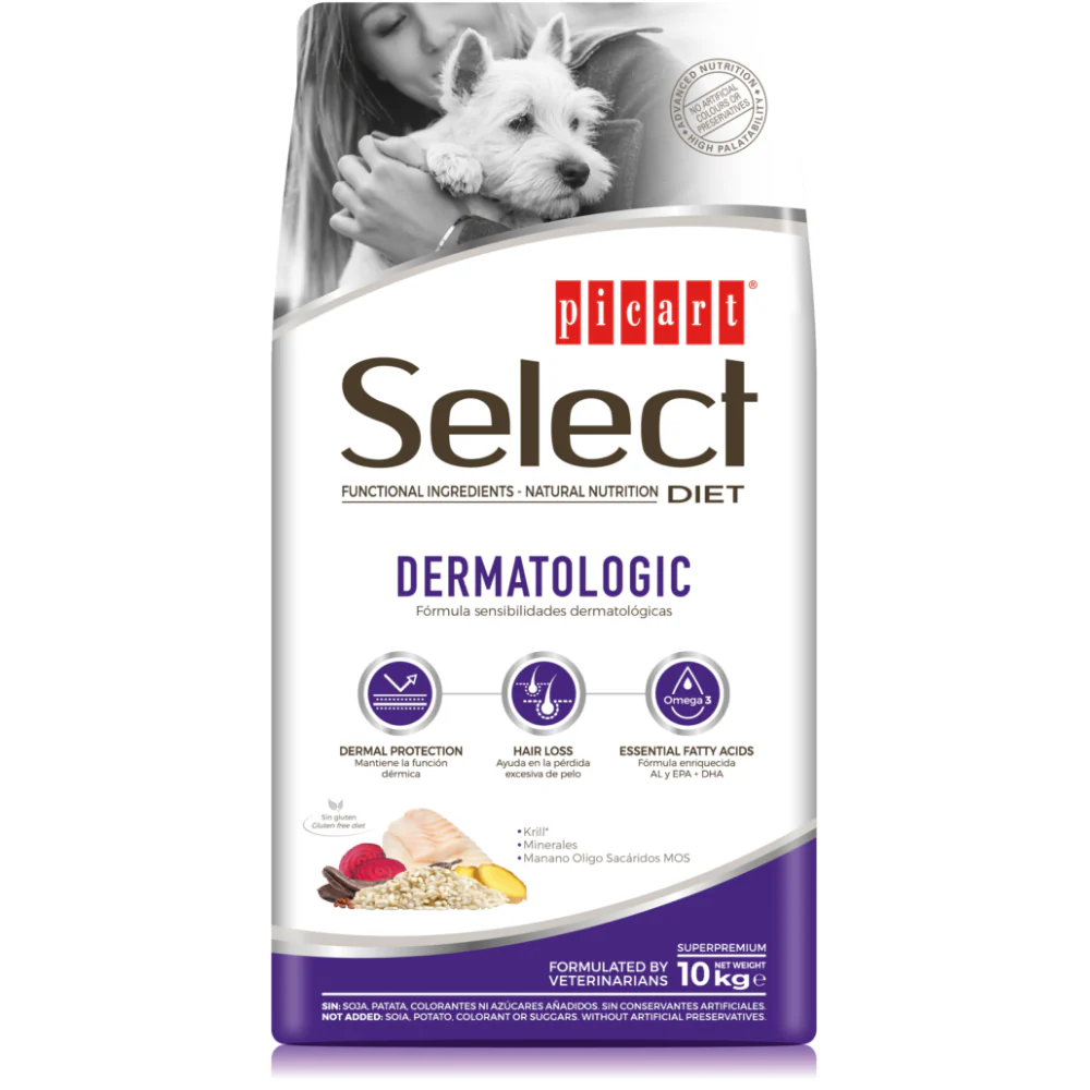 Picart Select Diet Dermatologic Pienso para Perros