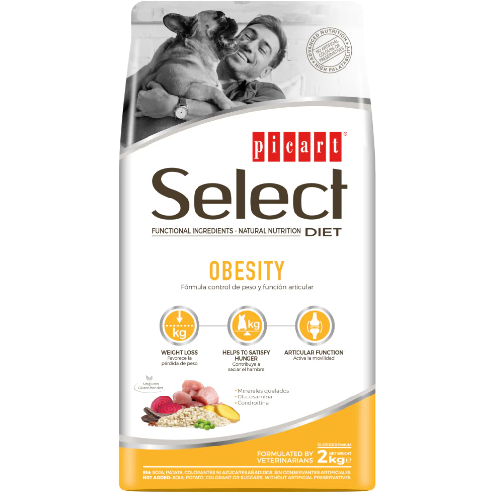Picart Select Diet Obesity Pienso para Perros con Sobrepeso