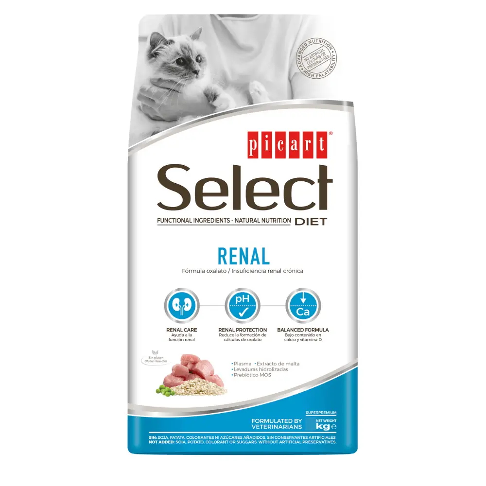 Picart Select Veterinary Diet Renal Pienso para Gatos
