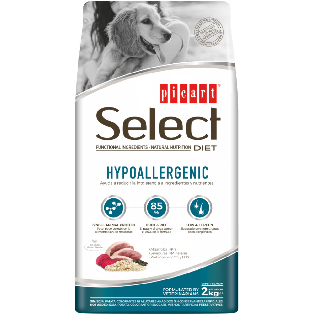 Picart Select Diet Hypoallergenic Pienso para Perros
