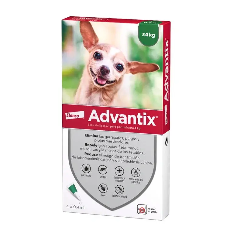 Advantix Pipetas Antiparasitarias Pack 4 para Perros - Image 5