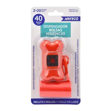 Portabolsas Higienicas+2 Rollos de 20 Bolsas Colores Surtidos - Image 2