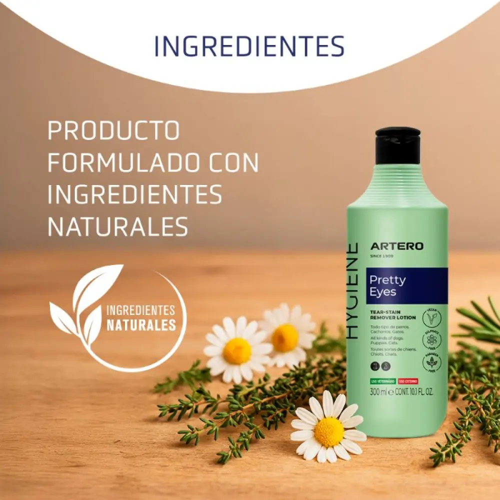 Pretty Eyes Artero 250 ml Limpiador Lagrimal - Image 4