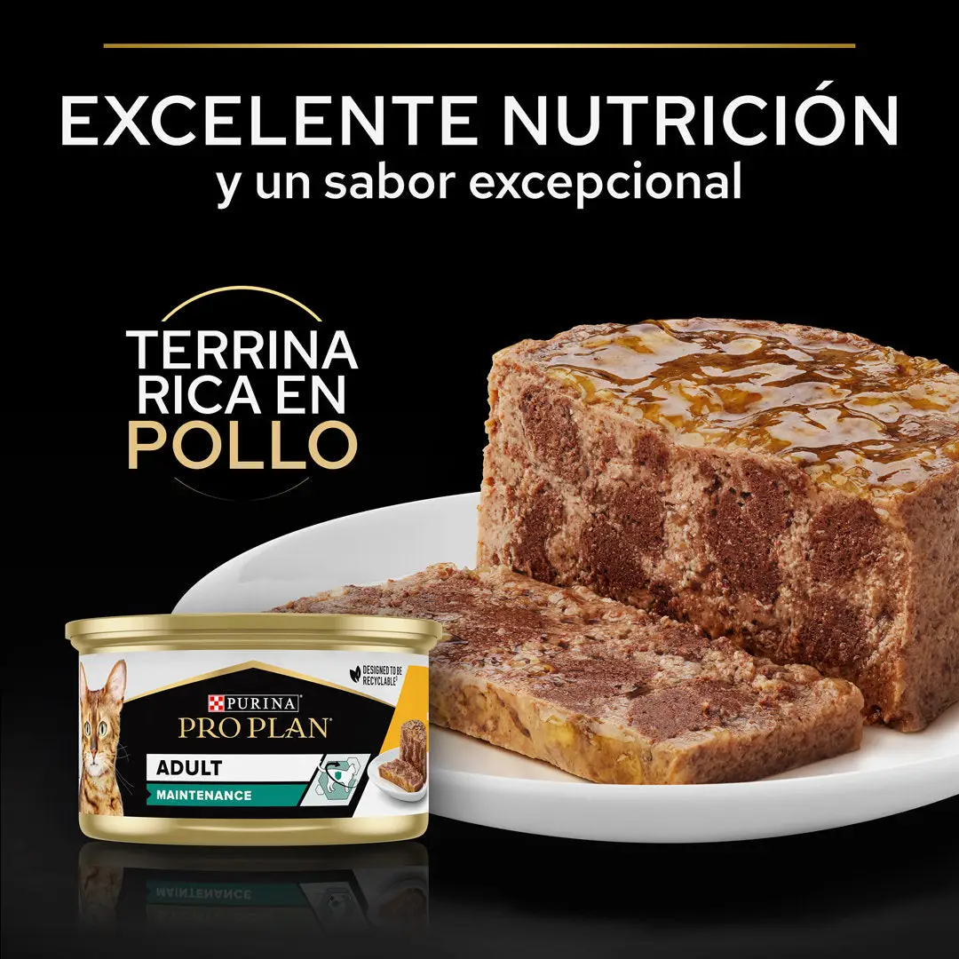 Pro Plan Cat Lata Adult Pollo 85 g - Image 4