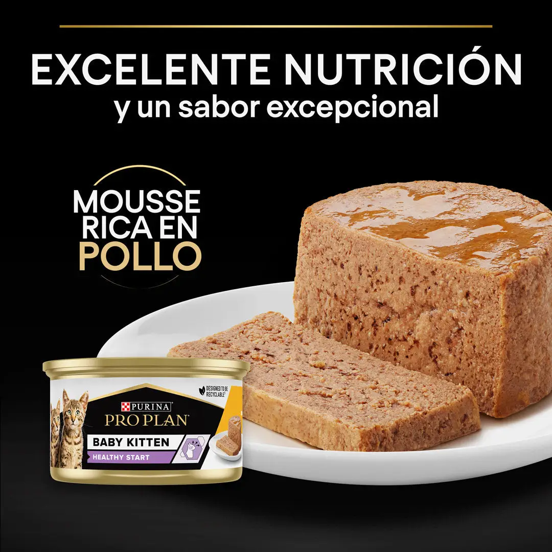 Pro Plan Cat Lata Baby Kitten Pollo 85 g - Image 5