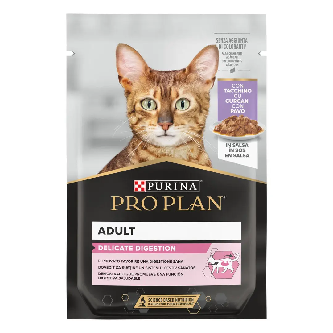 Pro Plan Cat Sobre Adult Delicate Pavo 85 g