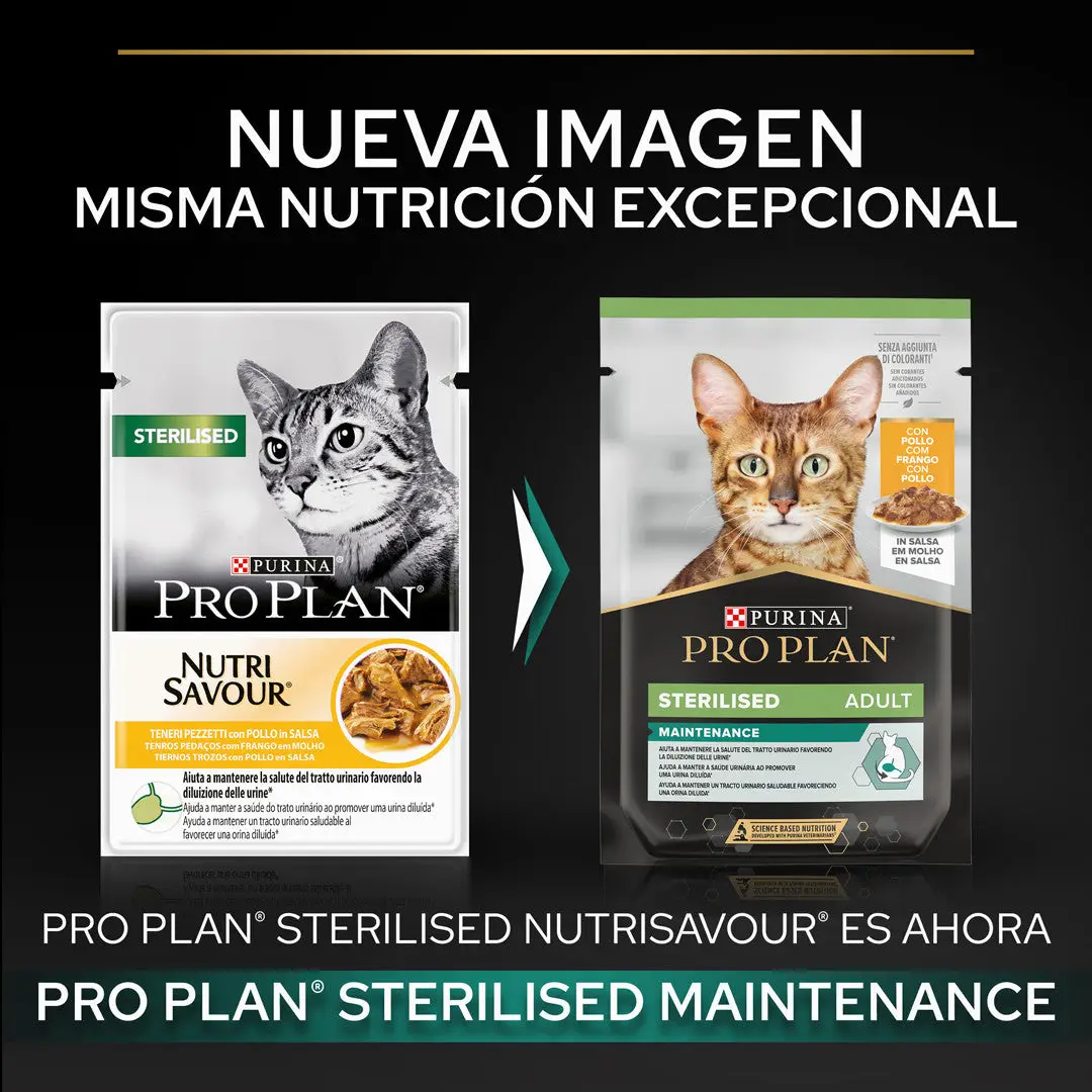 Pro Plan Cat Sobre Adult Sterilised Pollo 85 g - Image 2