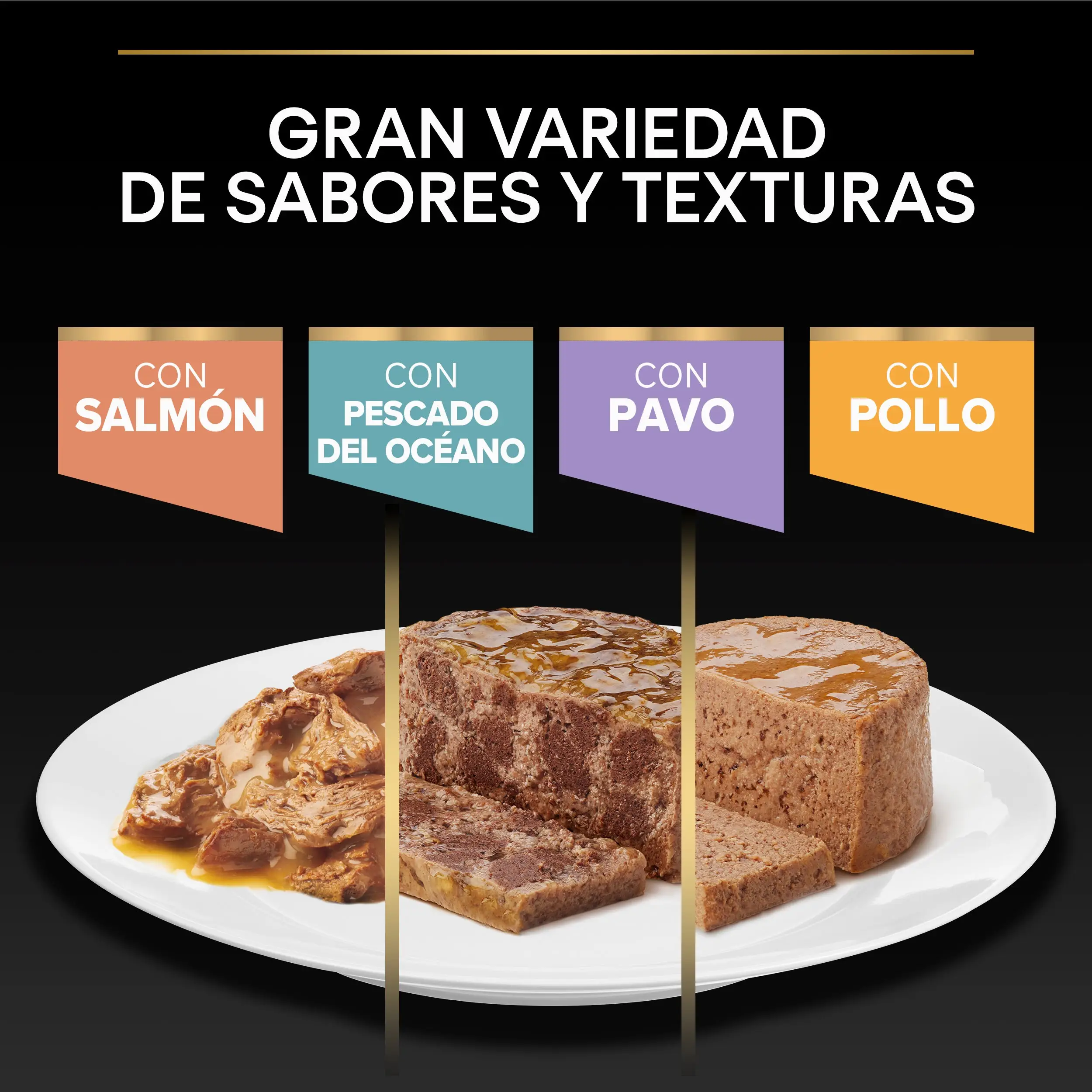 Pro Plan Cat Sobre Delicate Pescado y Pavo Pack 10X85 g - Image 4