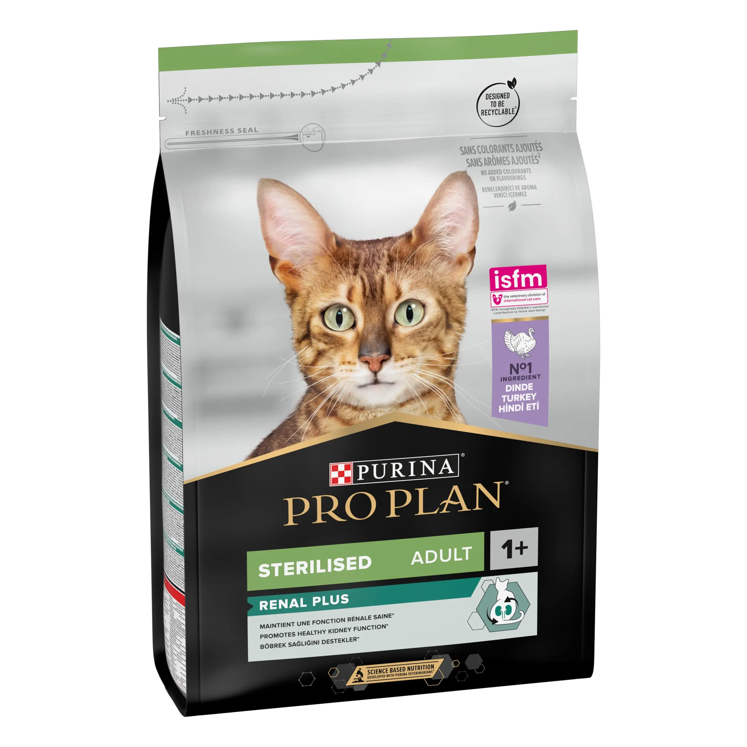 Pro Plan Cat Sterilized Adult Renal+ Pavo 3 kg