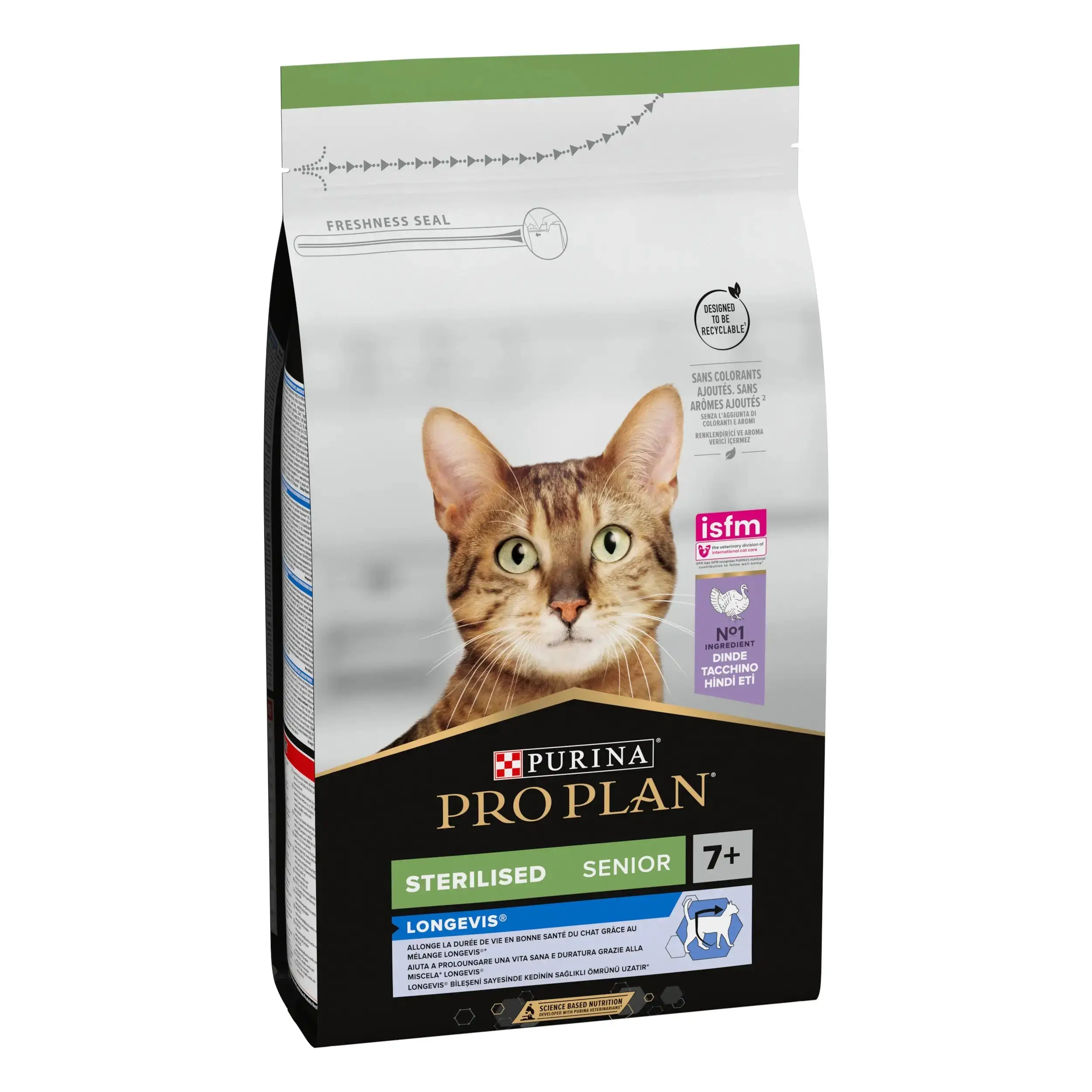 Pro Plan Cat Sterilized Senior 7+ Pavo 3 kg