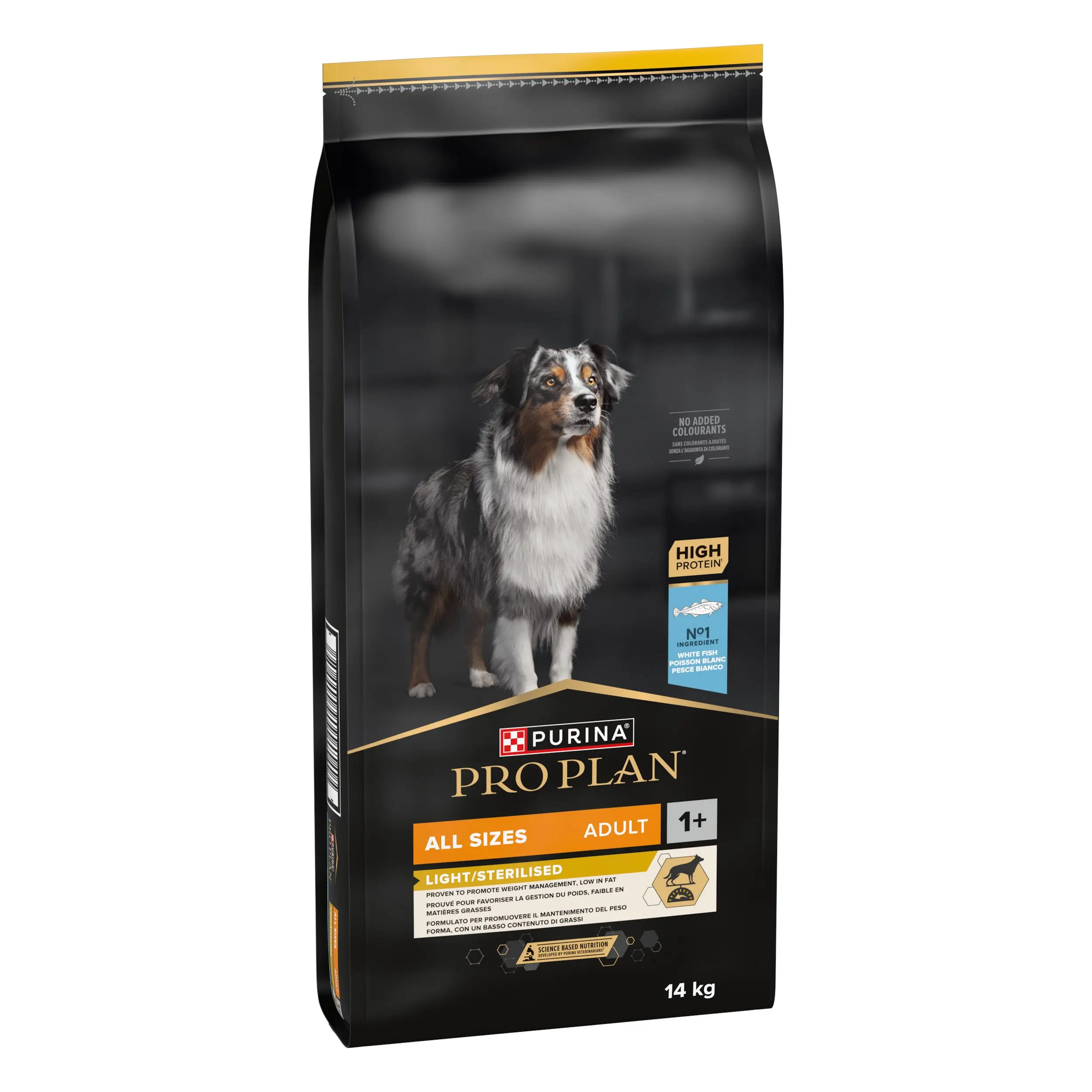 Pro Plan Dog AllSize Light Sterilized Pescado 14 kg