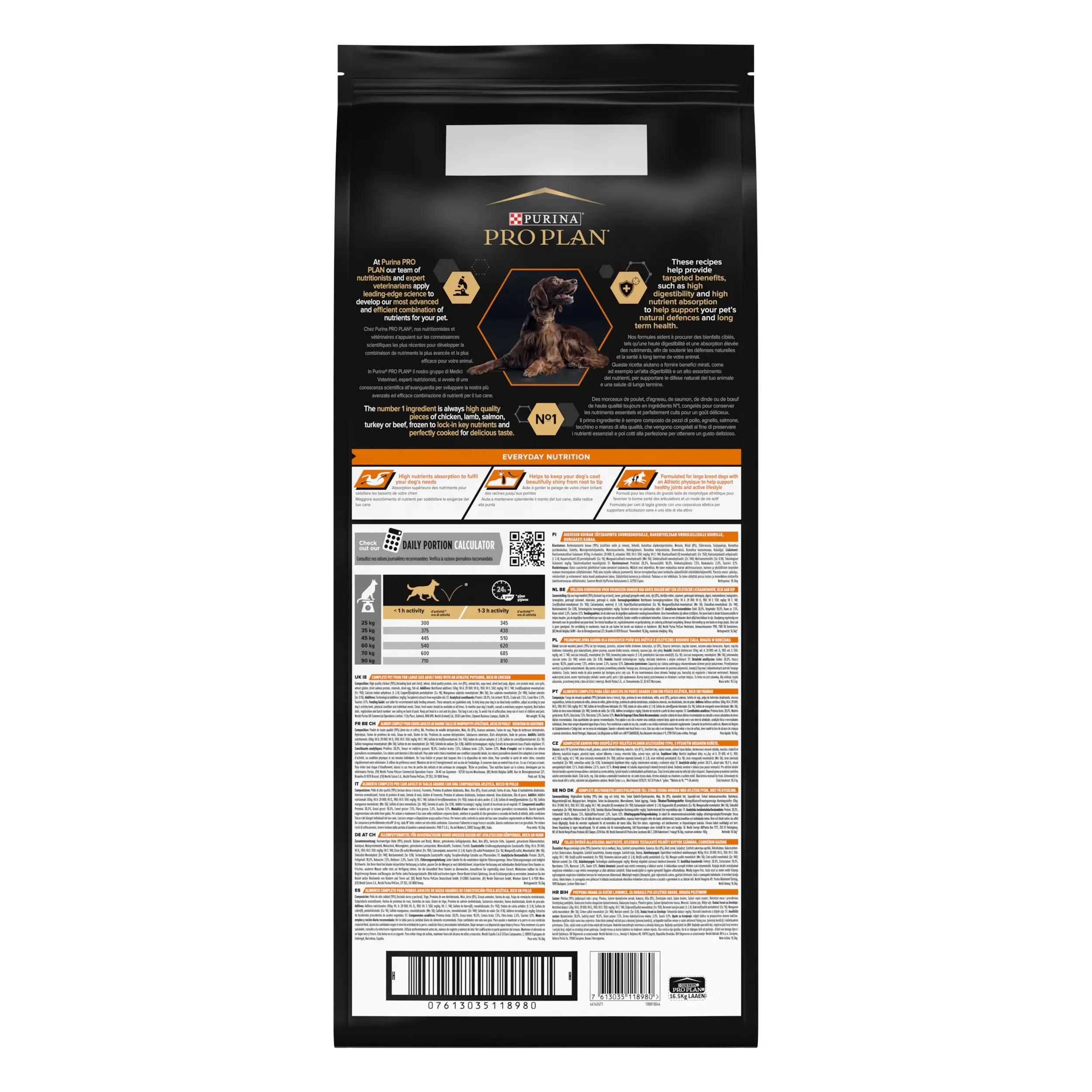 Pro Plan Dog Large Athletic Adult Pollo 14 kg+2,5 kg gratis - Image 2