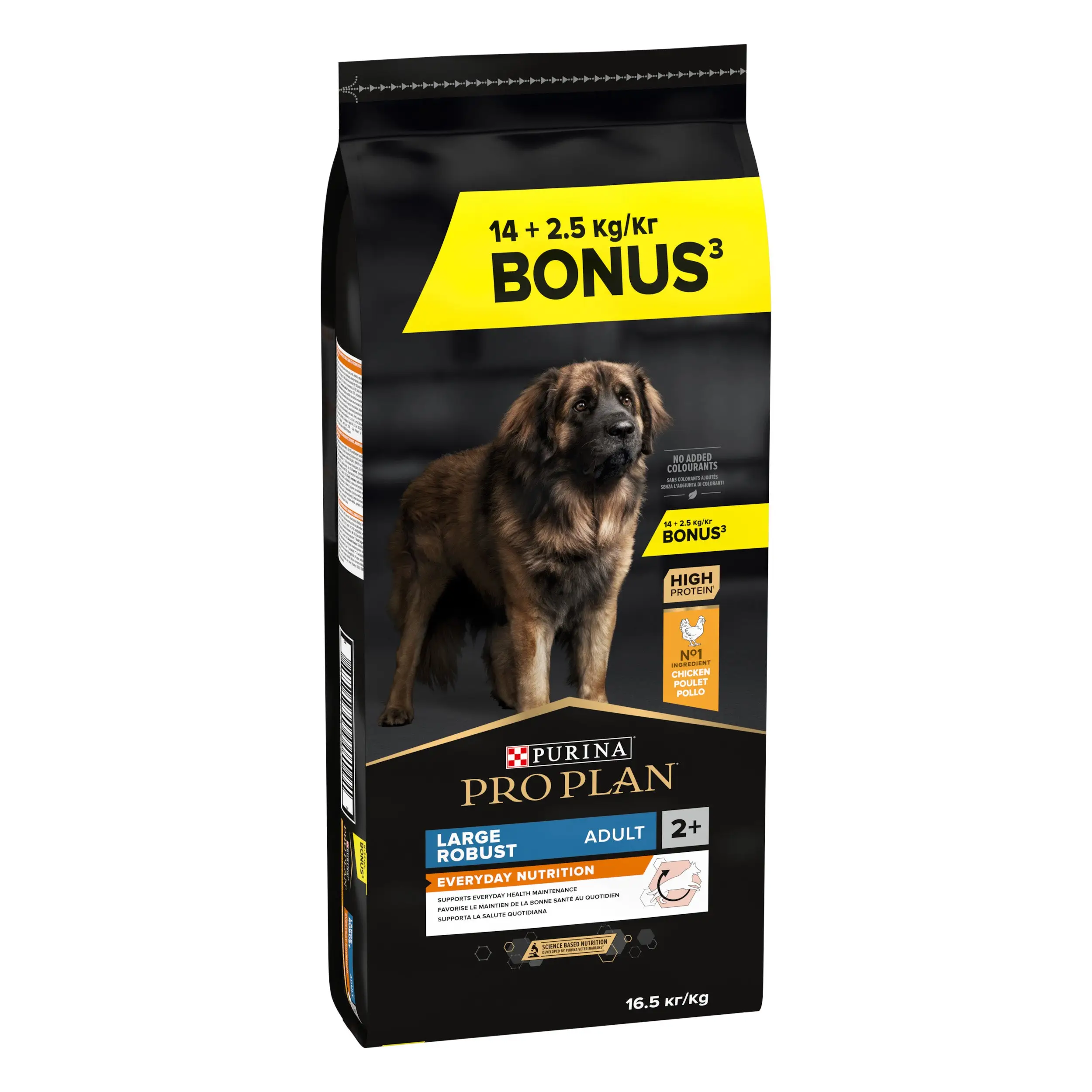 Pro Plan Dog Large Robust Adult Pollo 14 kg+2,5 kg gratis