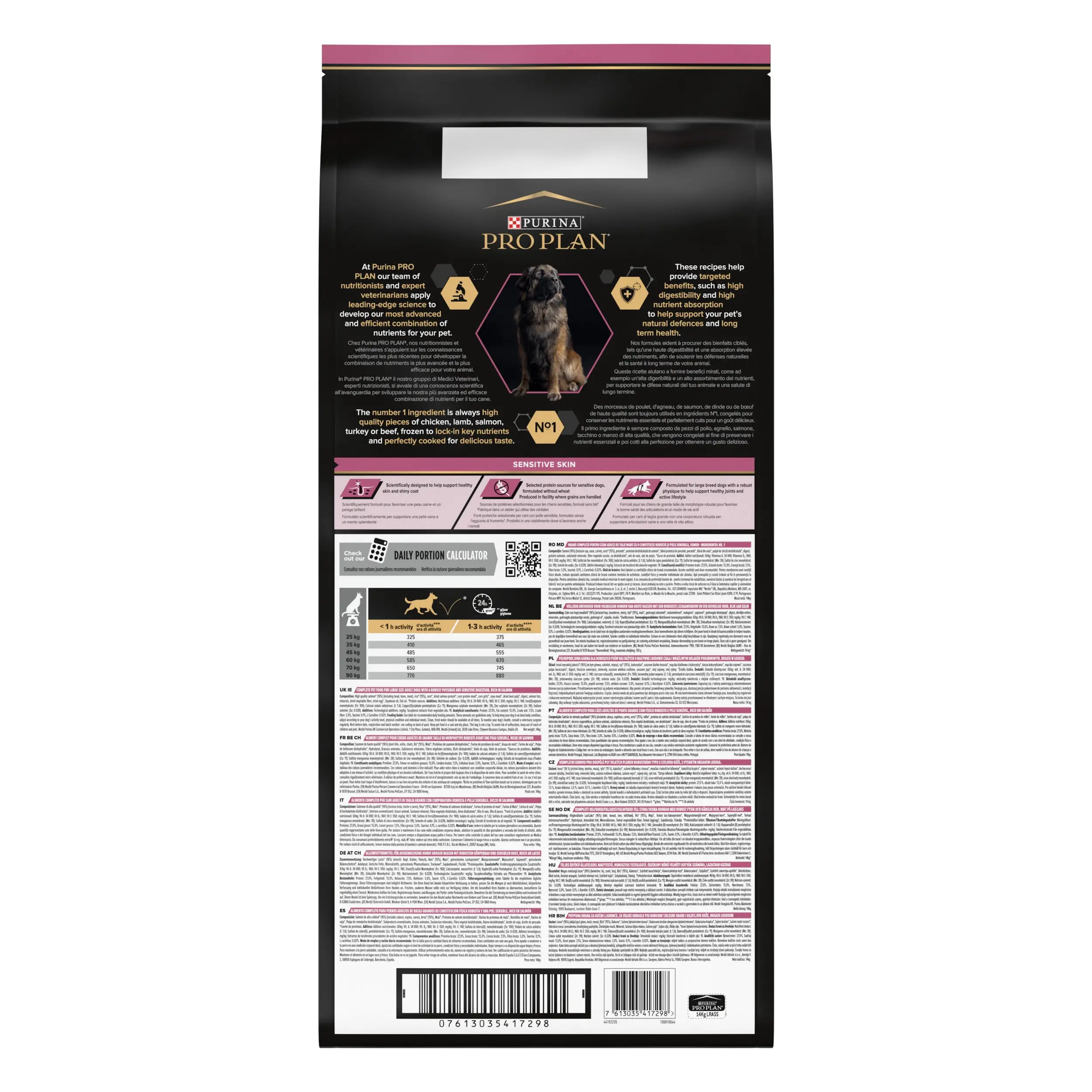 Pro Plan Dog Large Robust Adult Skin Salmón 14 kg - Image 2