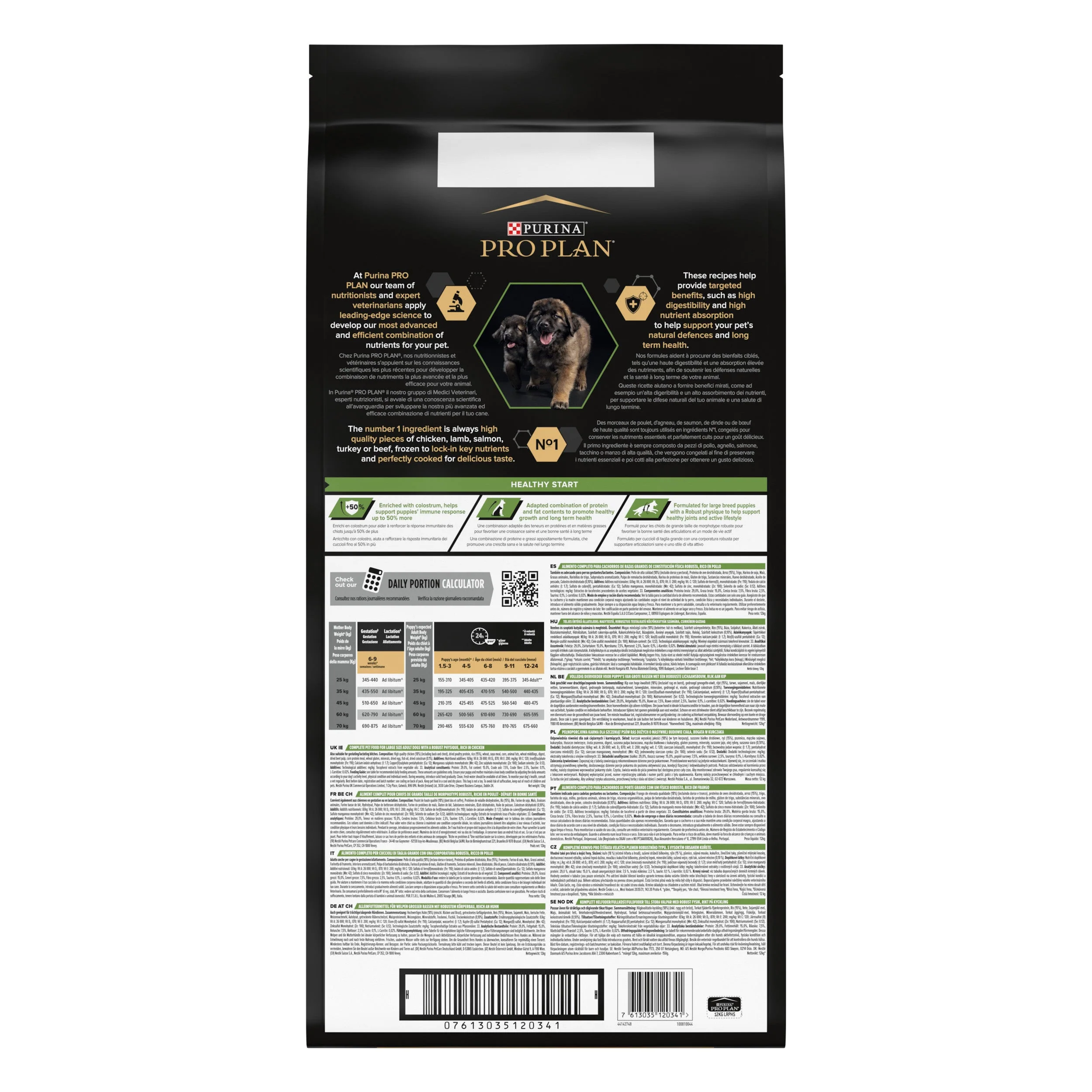 Pro Plan Dog Large Robust Puppy Start Pollo Pienso para Cachorros - Image 2