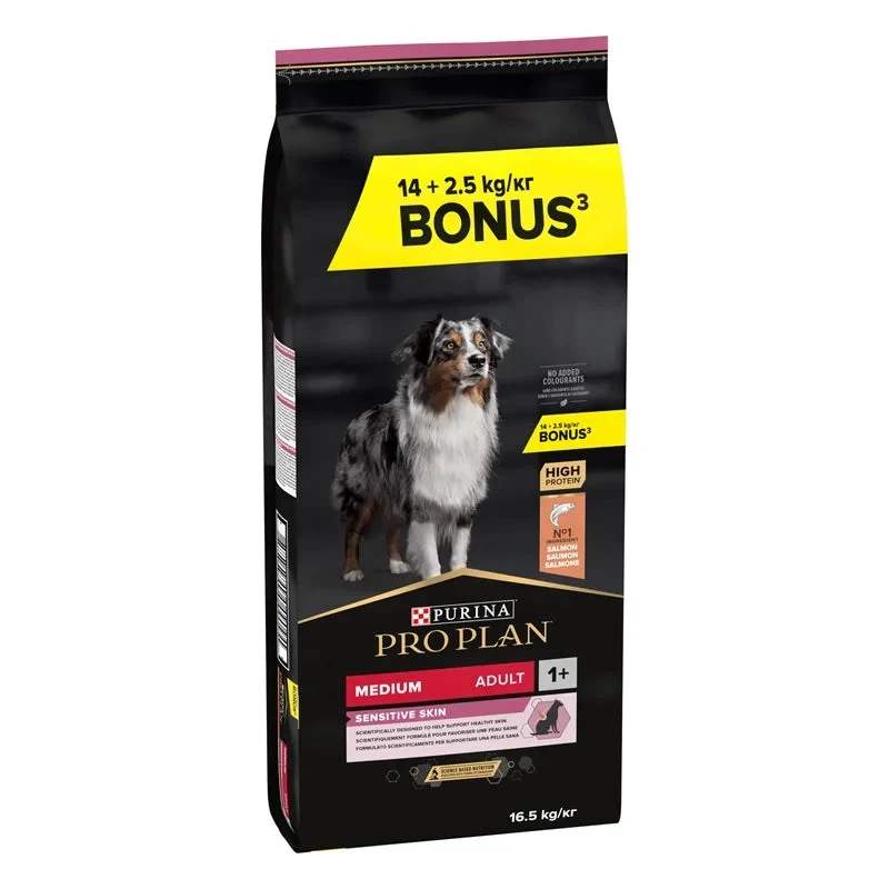 Pro Plan Dog Medium Adult Sensitive Skin Salmón