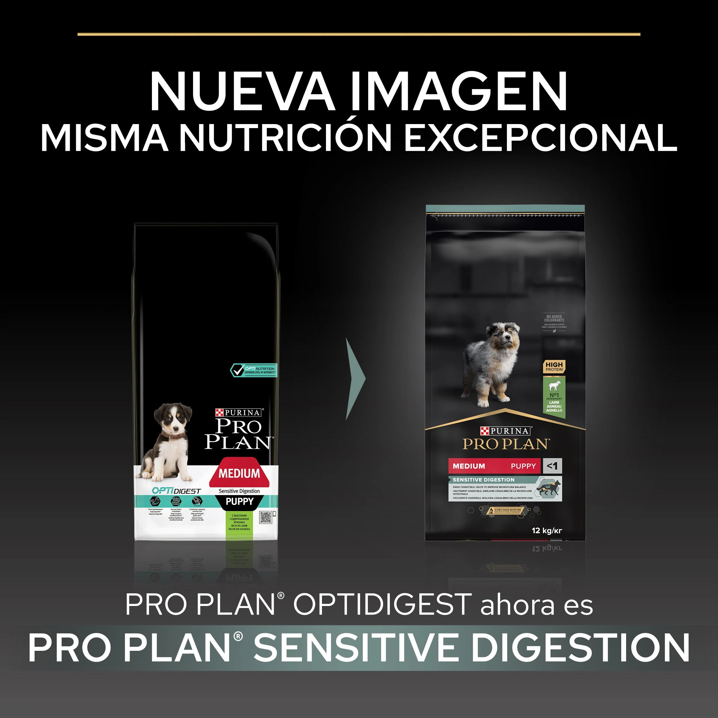 Pro Plan Dog Medium Puppy Digest Cordero Pienso para Cachorros - Image 3