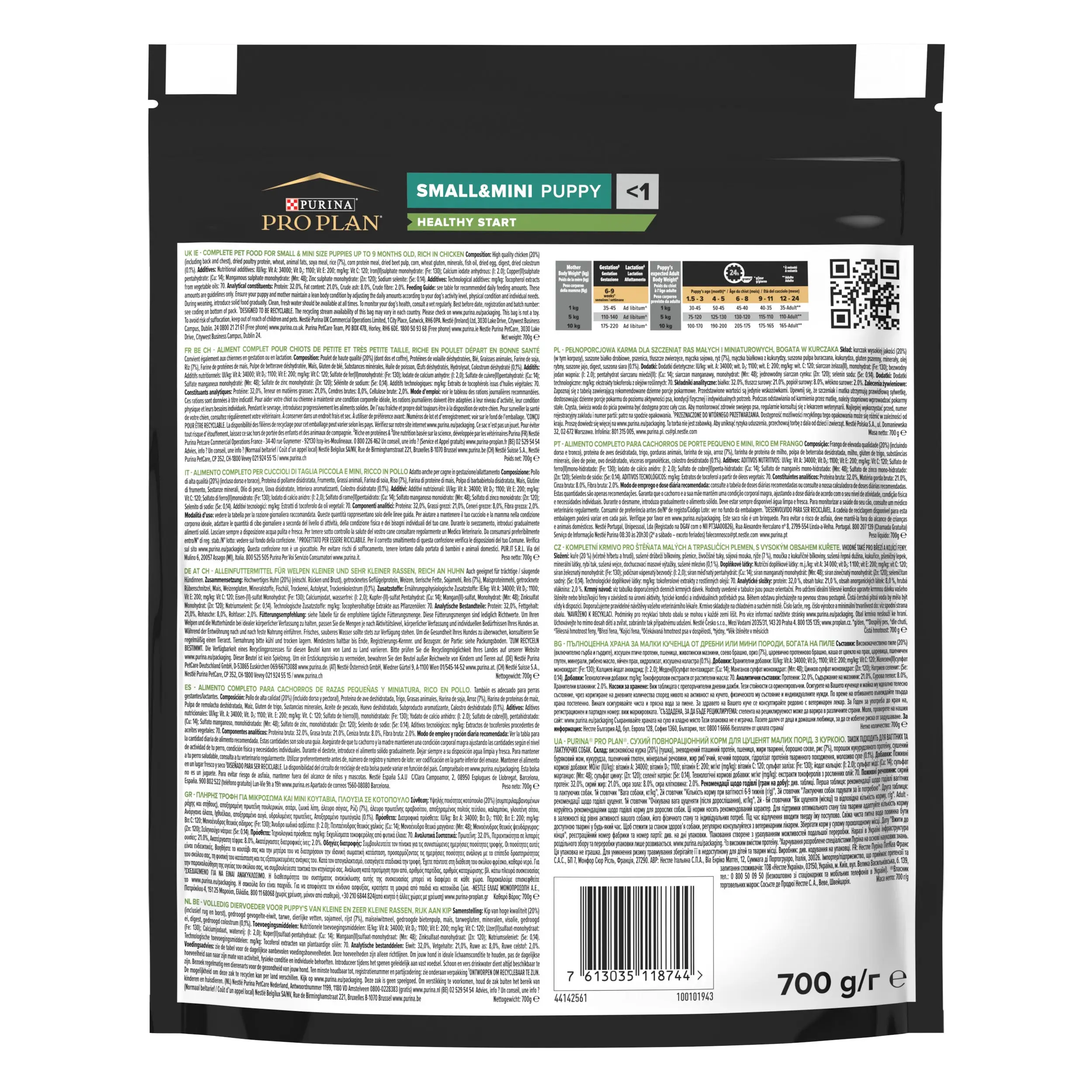 Pro Plan Dog Puppy Small & Mini Healthy Start Pollo Pienso para Cachorros - Image 2