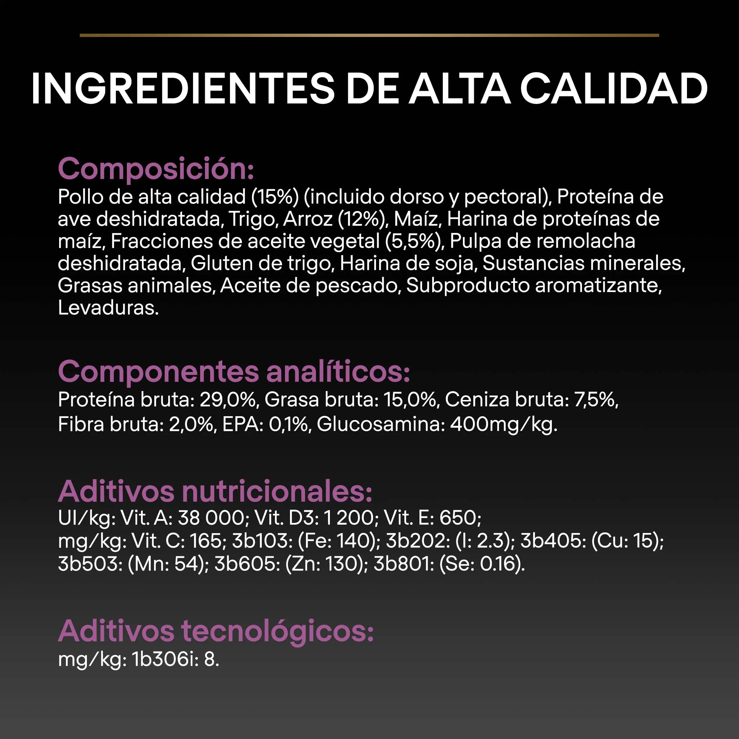 Pro Plan Dog Small Y Mini Adult Agedefen 9+ Pollo 3 kg - Image 5