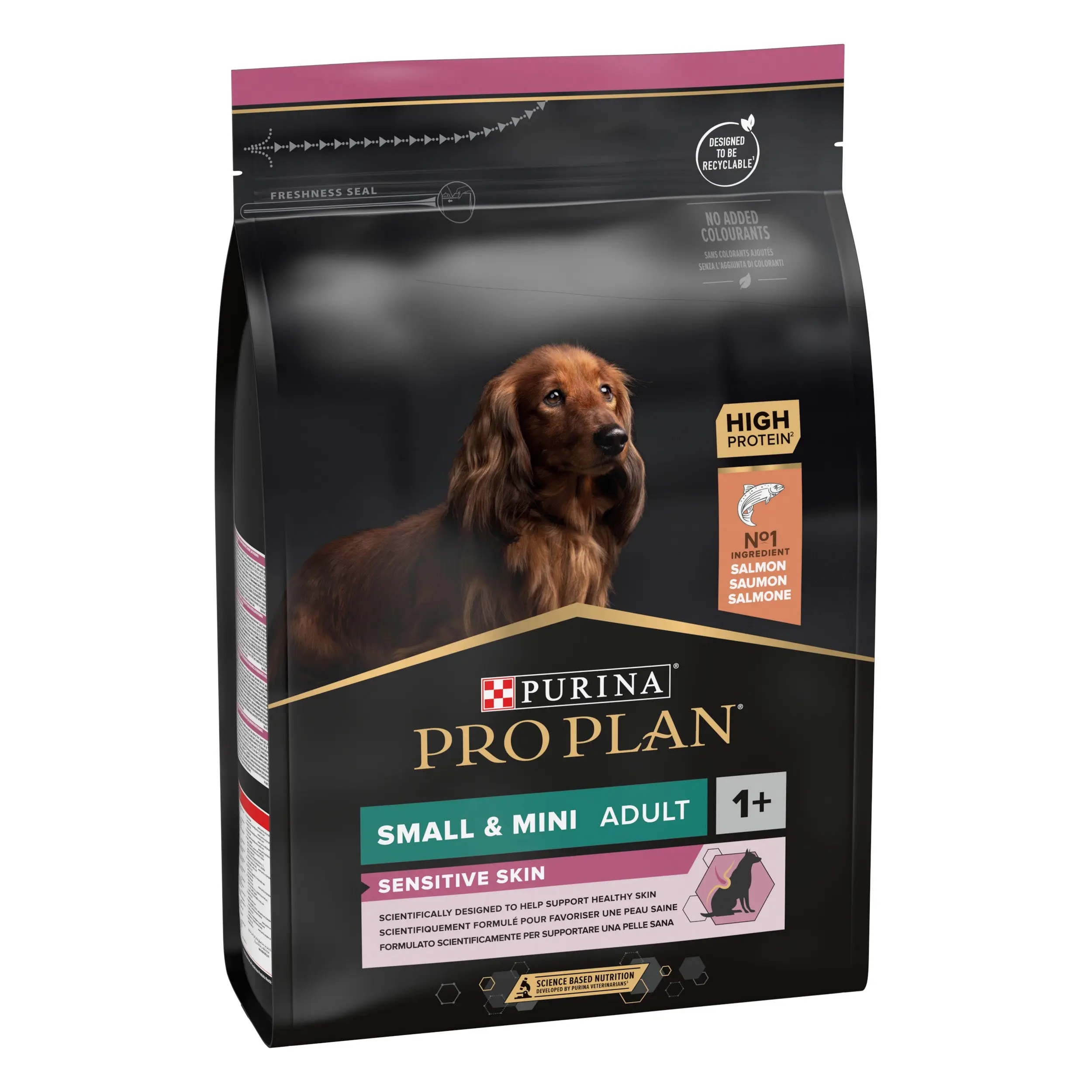 Pro Plan Dog Small y Mini Adult Skin Salmón Pienso para Perros