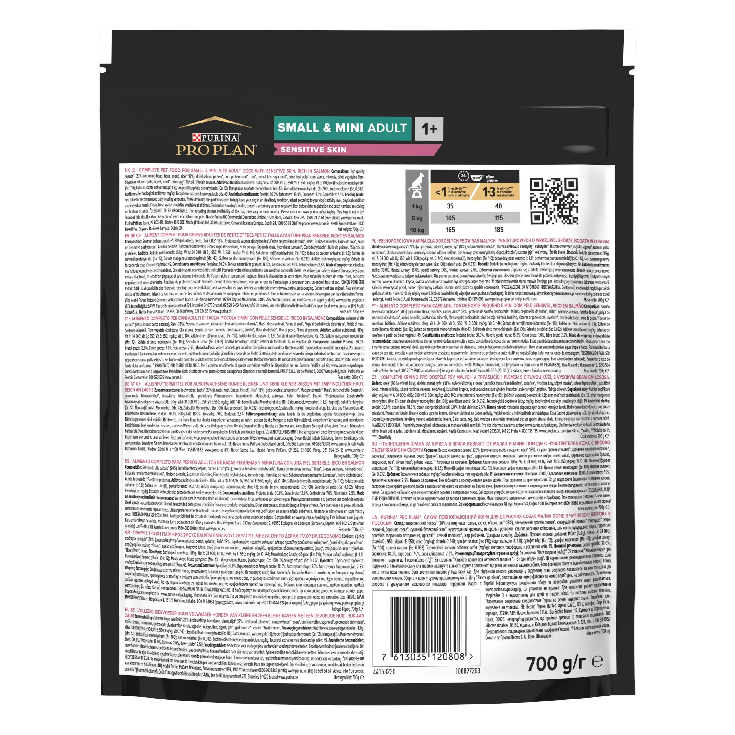 Pro Plan Small & Mini Adult Sensitive Skin Salmón Pienso para Perros - Image 2