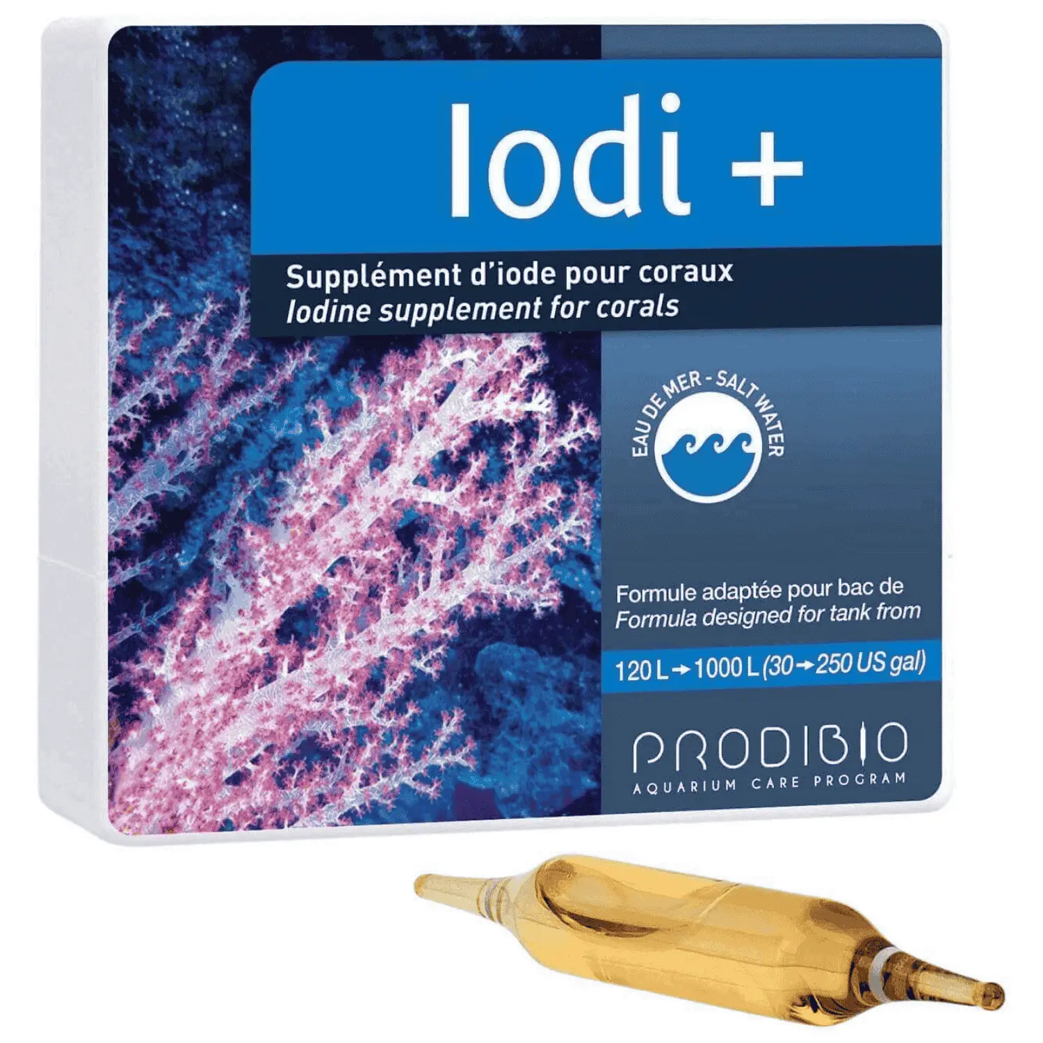 Prodibio Iodi+ Ampollas (1 ud) | Yodo para Acuarios