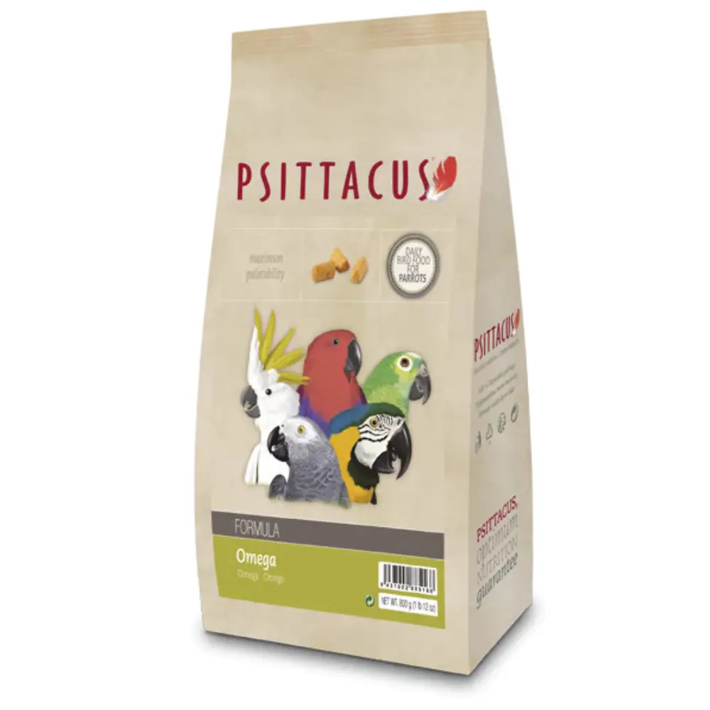Psittacus Pienso Formula Omega 800 g