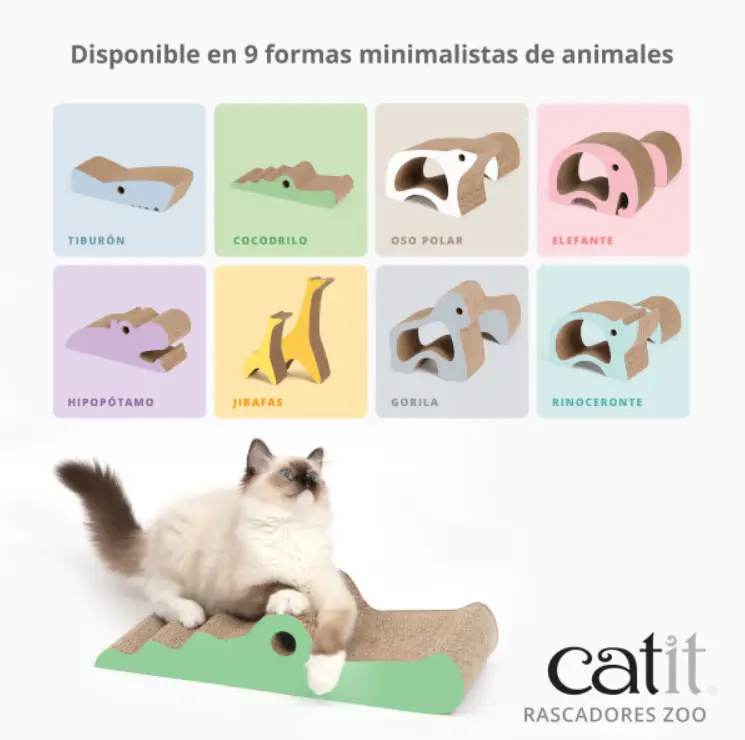 Rascador Catit Zoo Elefante 2 En 1 33,5X22,5X45 cm - Image 3