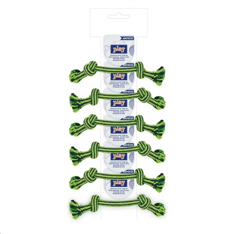 Ristra Cuerda Dental Bicolor 25 cm-80 g Verde