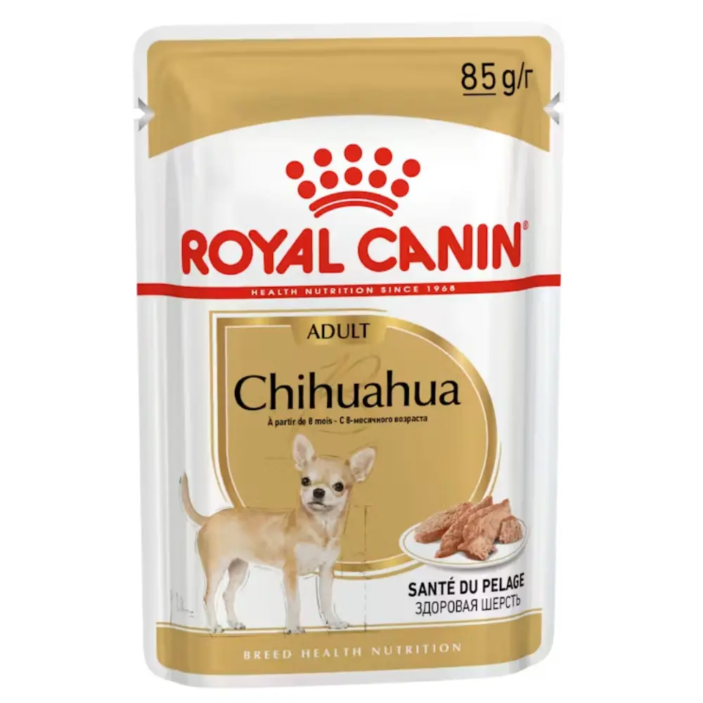 Royal Canin Chihuahua Paté Adulto 85 g Comida Húmeda para Perros