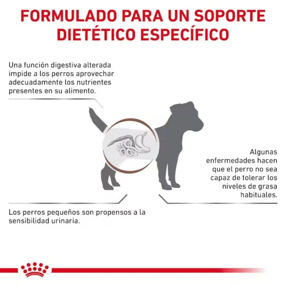 Royal Canin Veterinary Gastrointestinal Low Fat Small Dog Pienso para Perros - Image 2