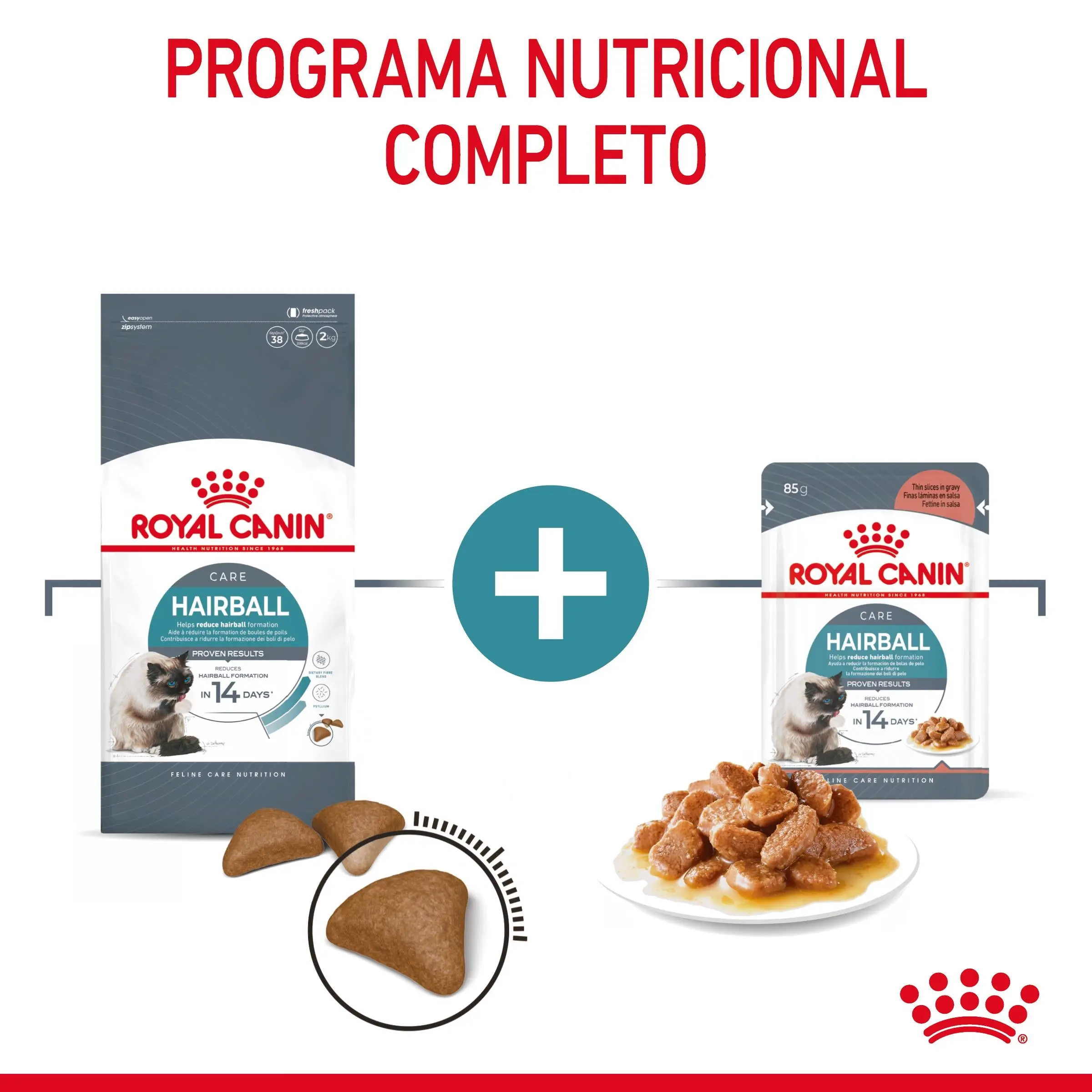 Royal Canin Hairball Care Finas Láminas en Salsa 85 g Húmedo para Gatos - Image 3