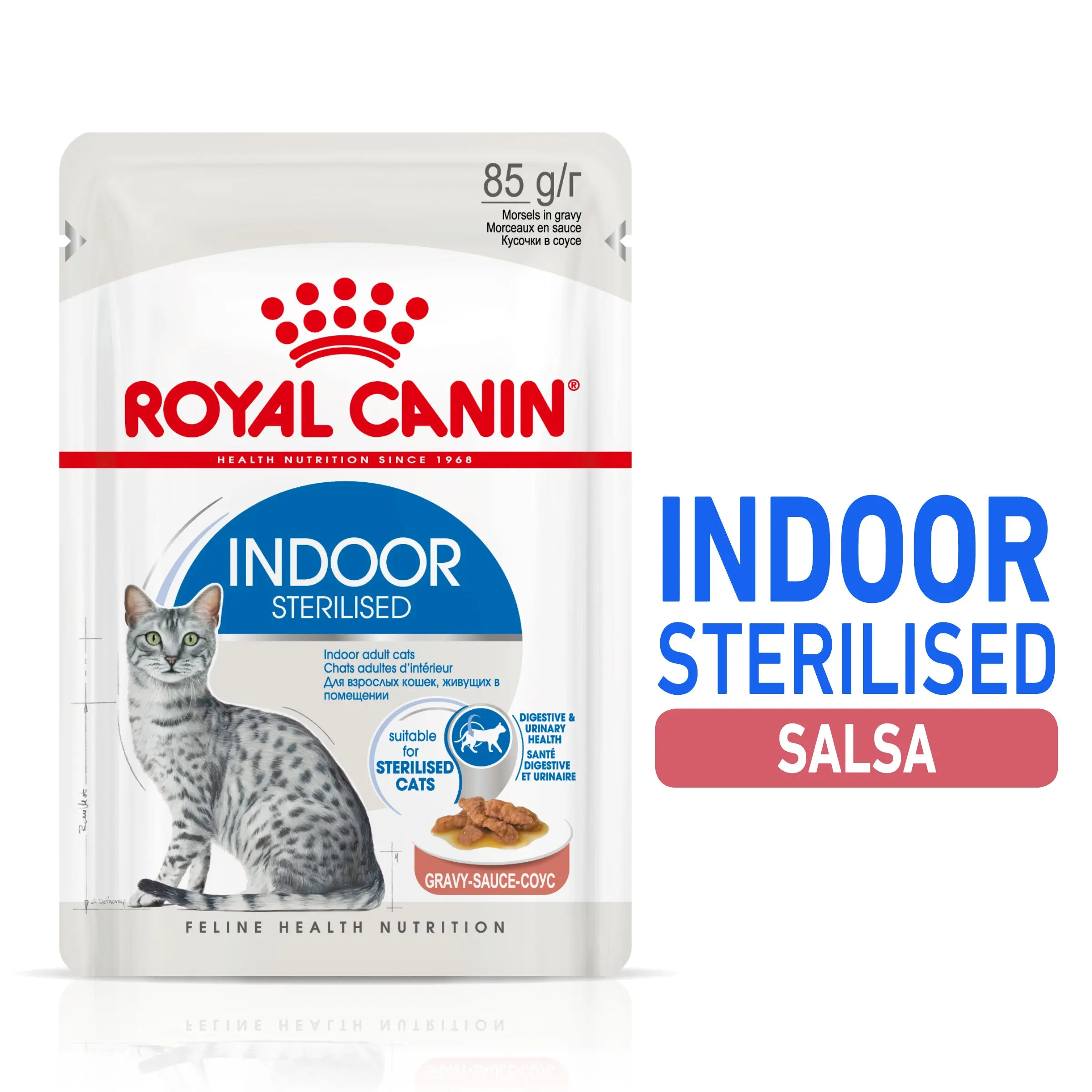 Royal Canin Indoor Sterilized 85 g Comida Húmeda en Salsa para Gatos - Image 2
