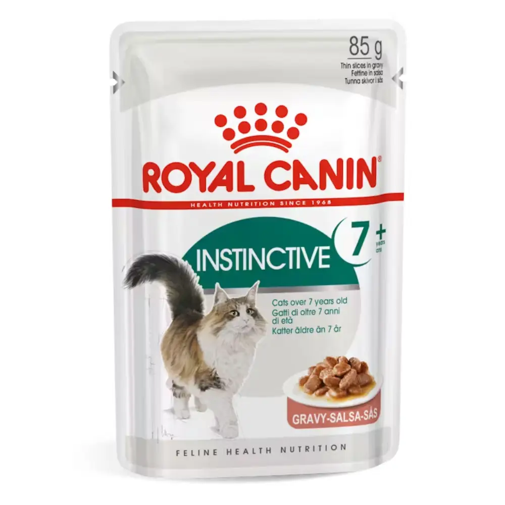 Royal Canin Instinctive 7+ en Salsa 85 g Comida Húmeda para Gatos