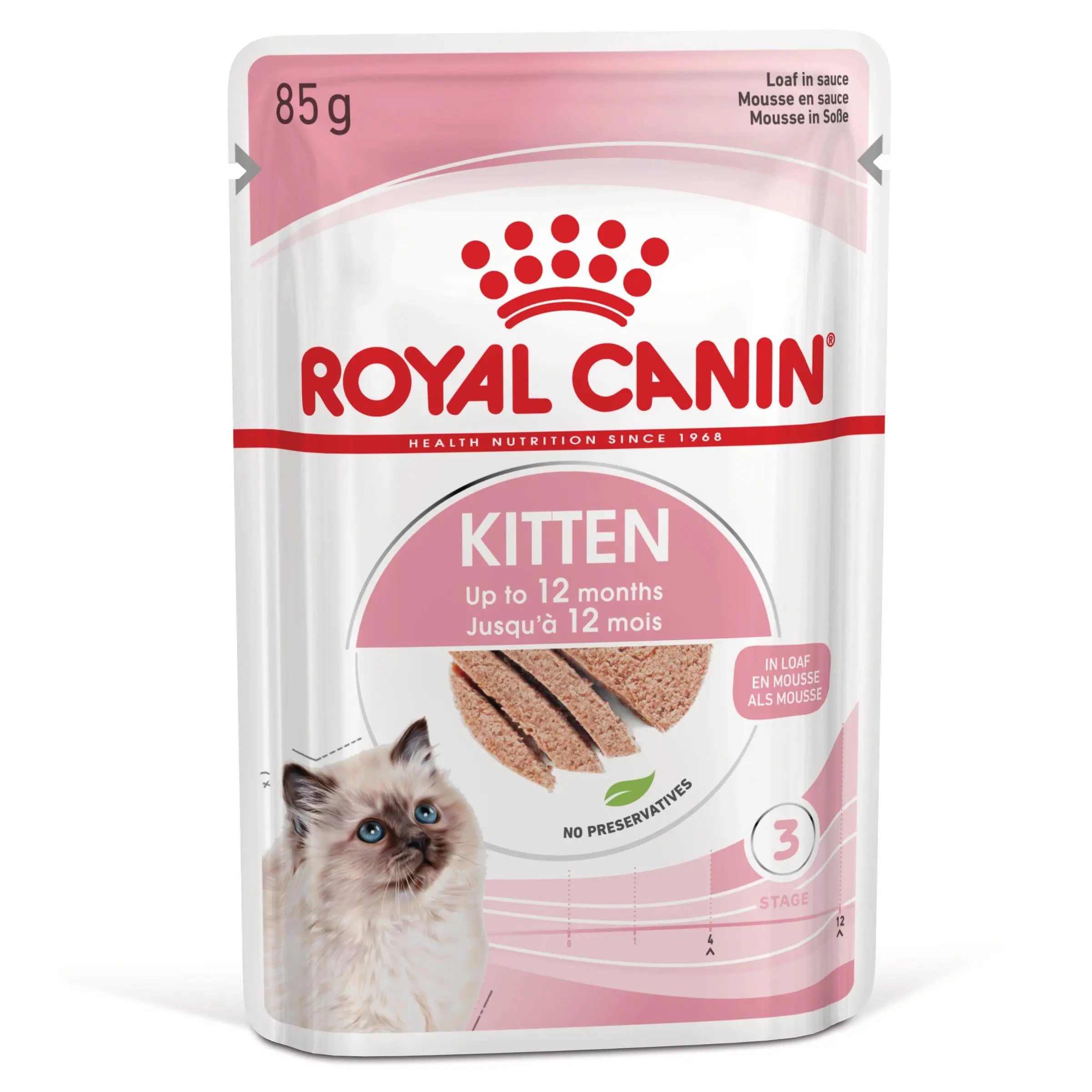 Royal Canin Kitten Húmedo 85 g para Gatos | Salsa, Gelatina o Paté - Image 3